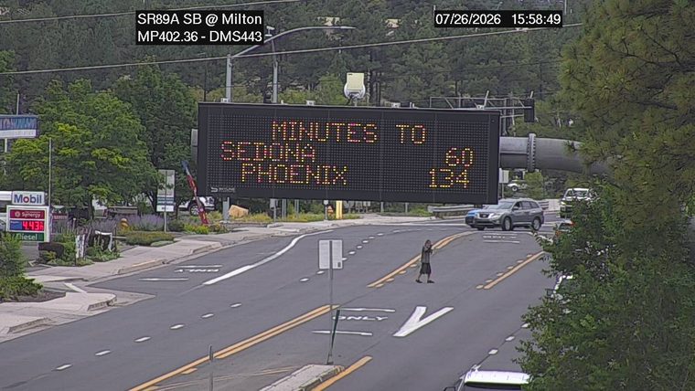 Person in the roadway