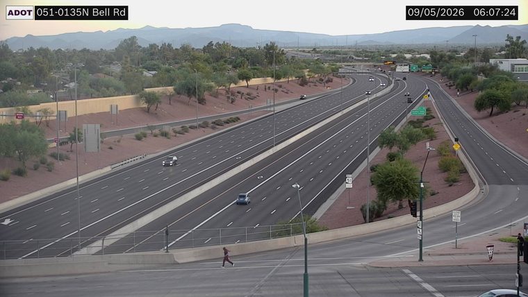 Person on the roadway