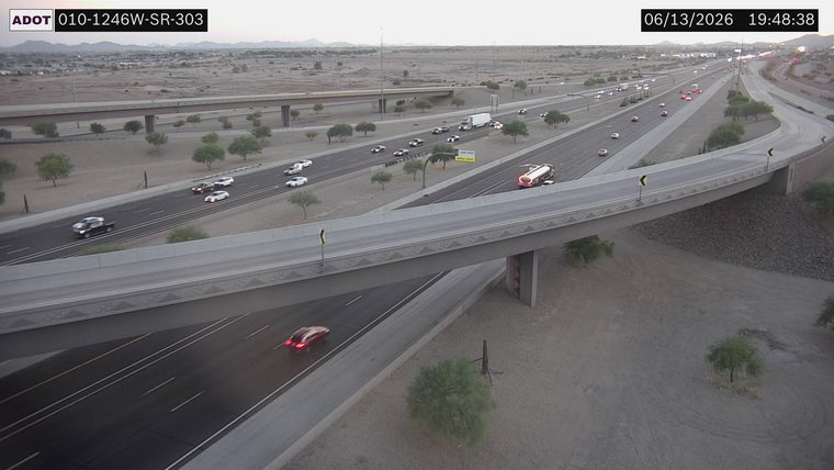 Tanker truck on the right shoulder