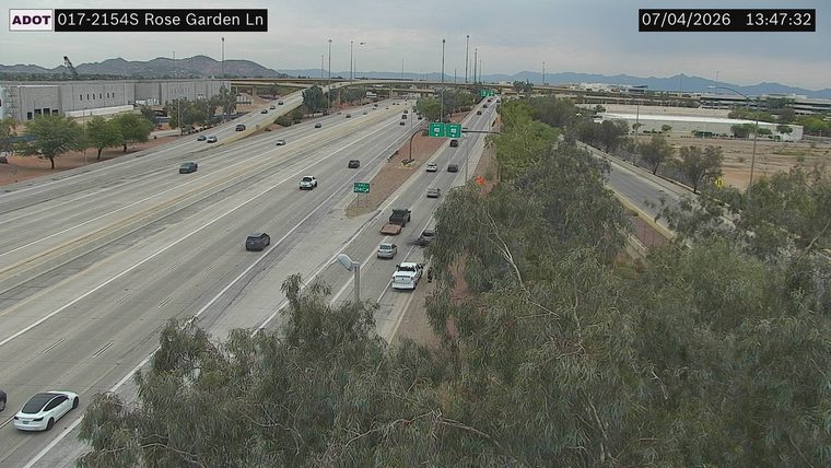 Debris in the right lane