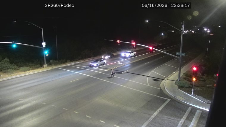 Person in the roadway