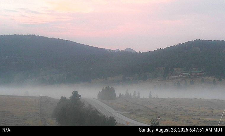 No incident — heavy fog reducing visibility