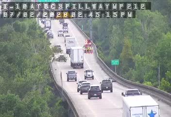 Debris in the right lane