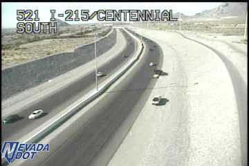 White vehicle on the right shoulder
