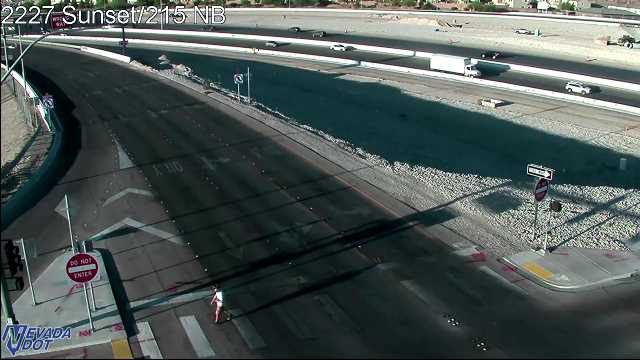 Person on the roadway