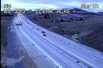 Construction cones along the right lanes
