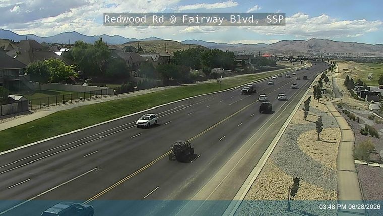 Large object in the right lane