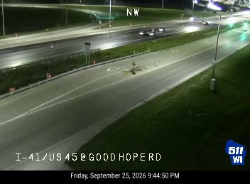Debris in the right lane