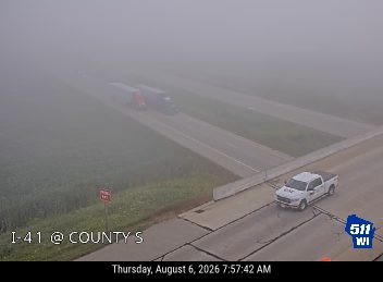 No incident — heavy fog reducing visibility