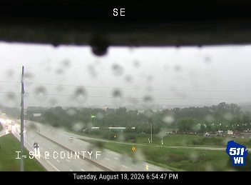 No incident — heavy rain