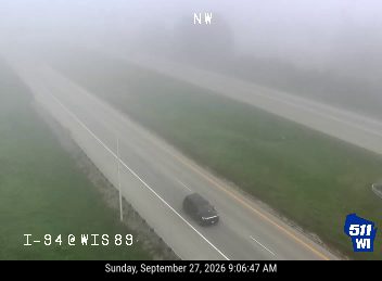 No incident — heavy fog reducing visibility