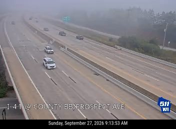 No incident — heavy fog reducing visibility