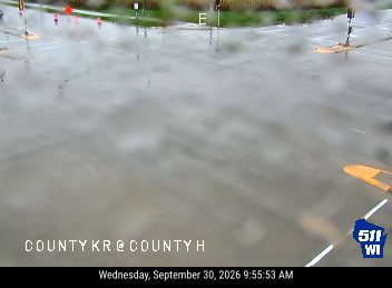 No incident — heavy rain