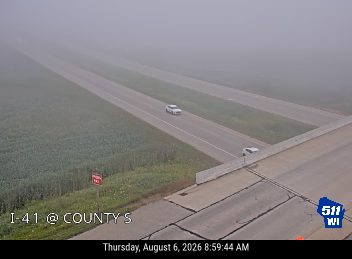 No incident — heavy fog reducing visibility